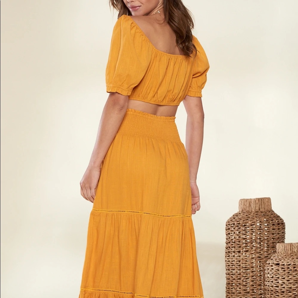 Crescent Kachel Charming Set in Marigold